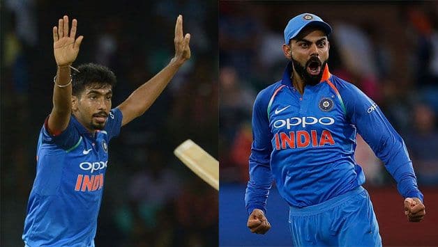 Jasprit Bumrah and Virat Kohli maintained their respective top positions in the latest ICC ODI rankings released Monday.