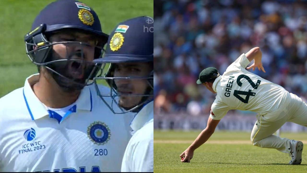 WTC, WTC Final, WTC Final 2023, WTC 2023 Final, World Test Championship, IND vs AUS, AUS vs IND, India vs Australia, Shubman Gill, Shubman Gill out, Shubman Gill controversial dismissal, Shubman Gill out or not out, Cameron Green, Cameron Green Catch, Cameron Green Catch video