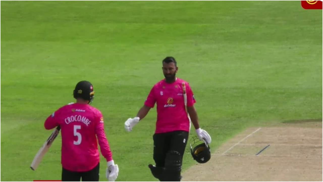 Cheteshwar Pujara Pushes For World Cup Selection With Stunning Century For Sussex | Watch