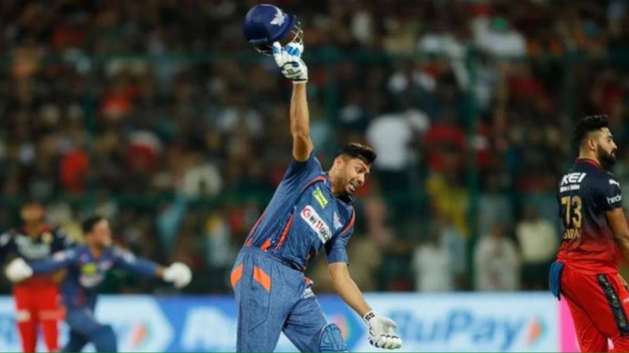avesh khan, avesh khan news, avesh khan updates, avesh khan fulls stats, avesh khan in ipl 2023, ipl2023, ipl 2023 news, ipl 2023 updates, ipl 2023 winner, avesh khan helmet controvery, ipl 2023 helmet controversy, lsg vs rcb, lsg player avesh khan, avesh khan for lsg
