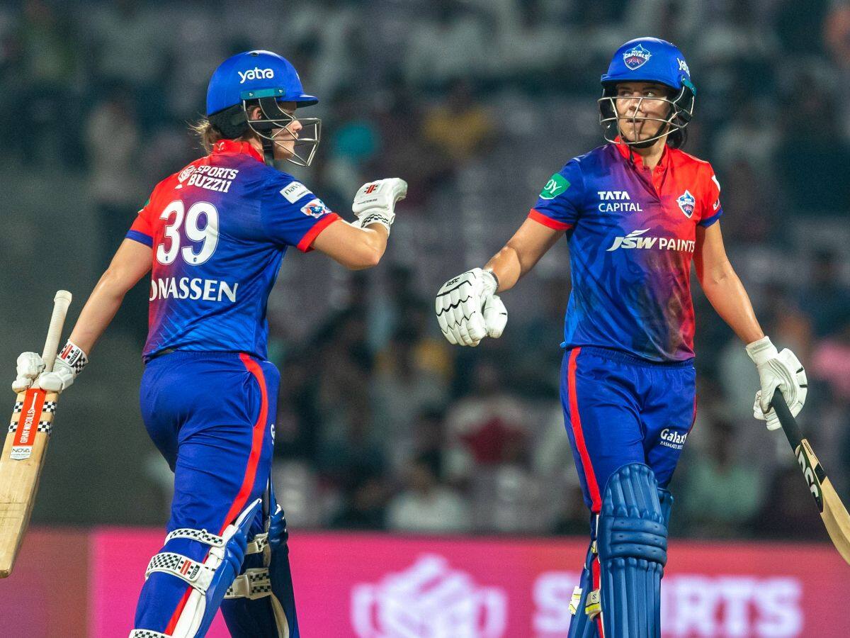 WPL, WPL 2023, WPL News, WPL Today's match, WPL Today's Result, WPL Last Match, WPL Last match result, WPL Results, Women's IPL, Women's Premier League, DC vs RCB, RCB vs DC, Smriti Mandhana, DC beat RCB, Ellyse Perry, Shafali Verma, Meg Lanning, Alice Capsey, Jemimah Rodrigues