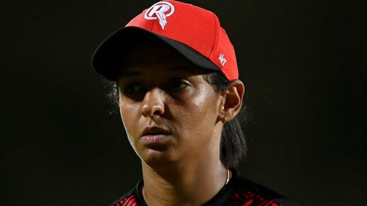 Harmanpreet playing for the Melbourne Renegades