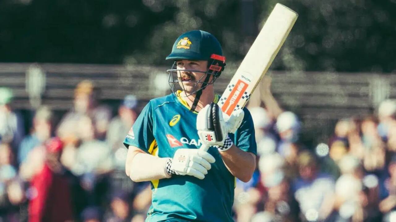 Head batting against England
