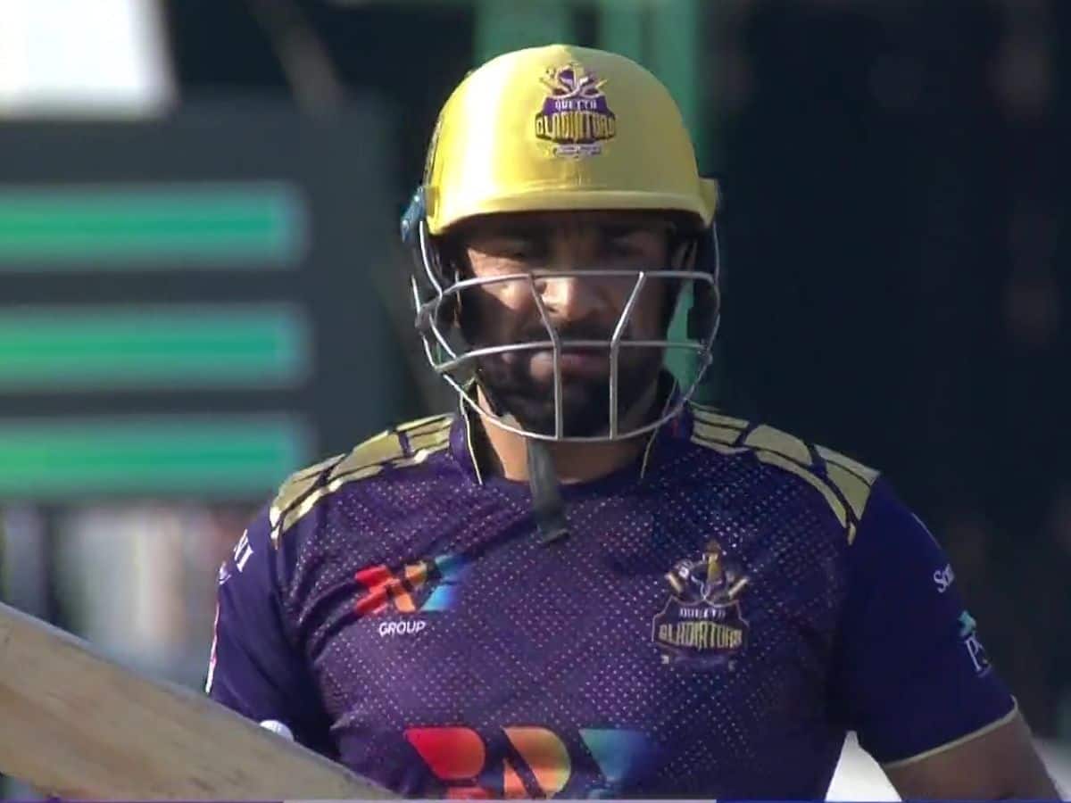 PSL, PSL 2023, Paksitan Super League, Iftikar Ahmed, Iftikar Ahmed Six Sixes, Iftikar Ahmed 6 Sixes, Wahab Riaz, Babar Azam, Quetta Gladiators vs Peshawar Zalm