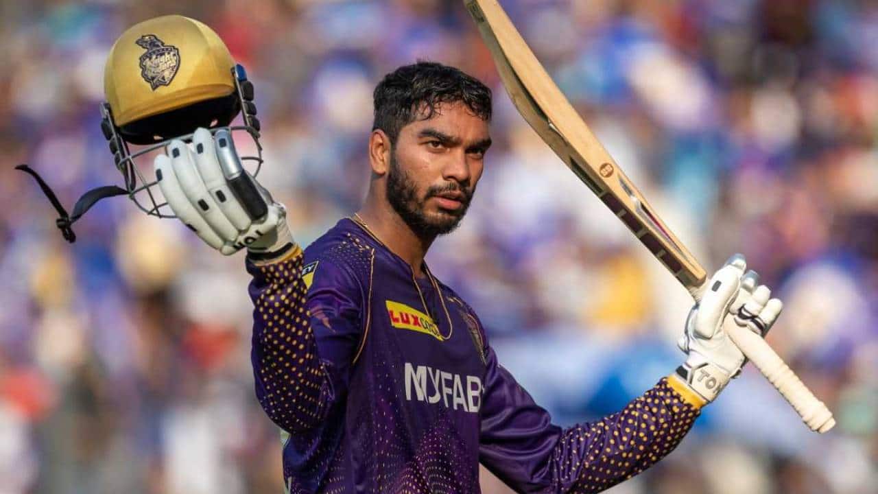 Iyer batting for KKR in IPL