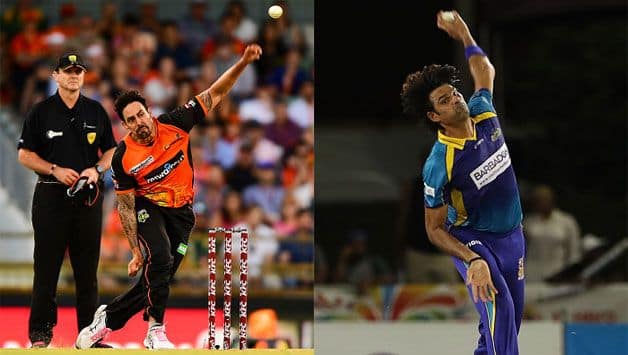Left arm pacers Mitchell Johnson and Mohammad Irfan produced riveting fast bowling spells (Getty Images)