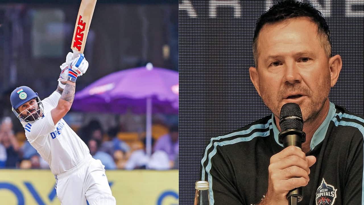 Virat Kohli and Ricky Ponting