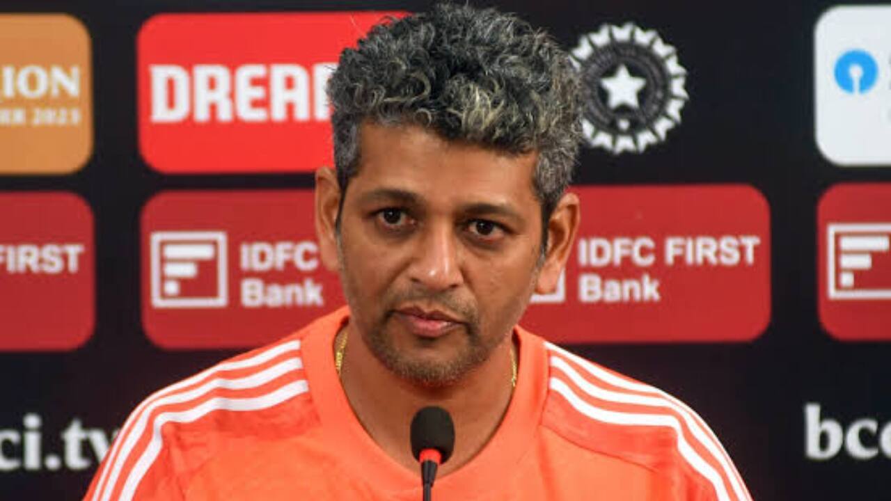 Muzumdar during a press-conference