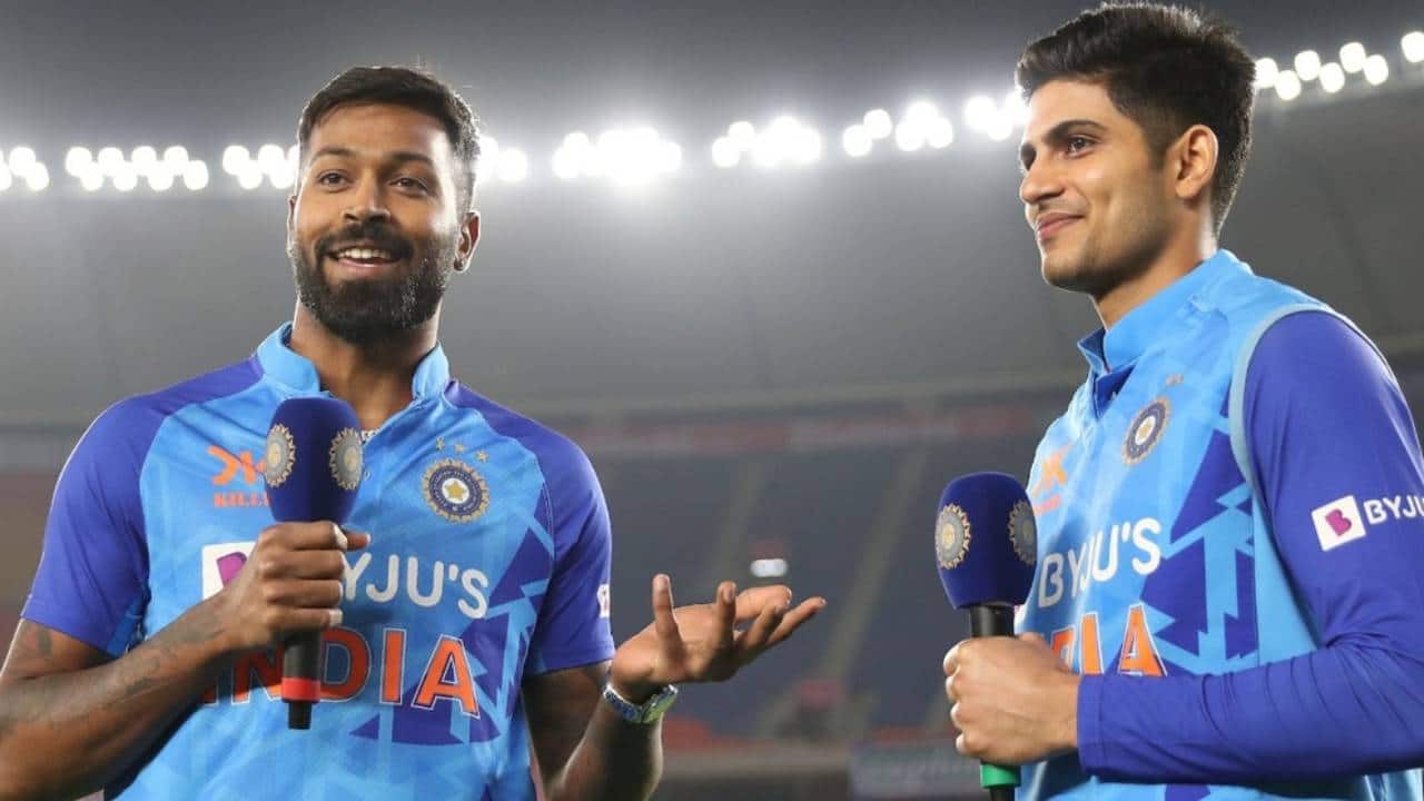 Hardik Pandya and Shubman Gill