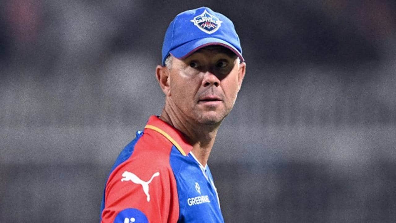 Ponting coaching the Delhi Capitals