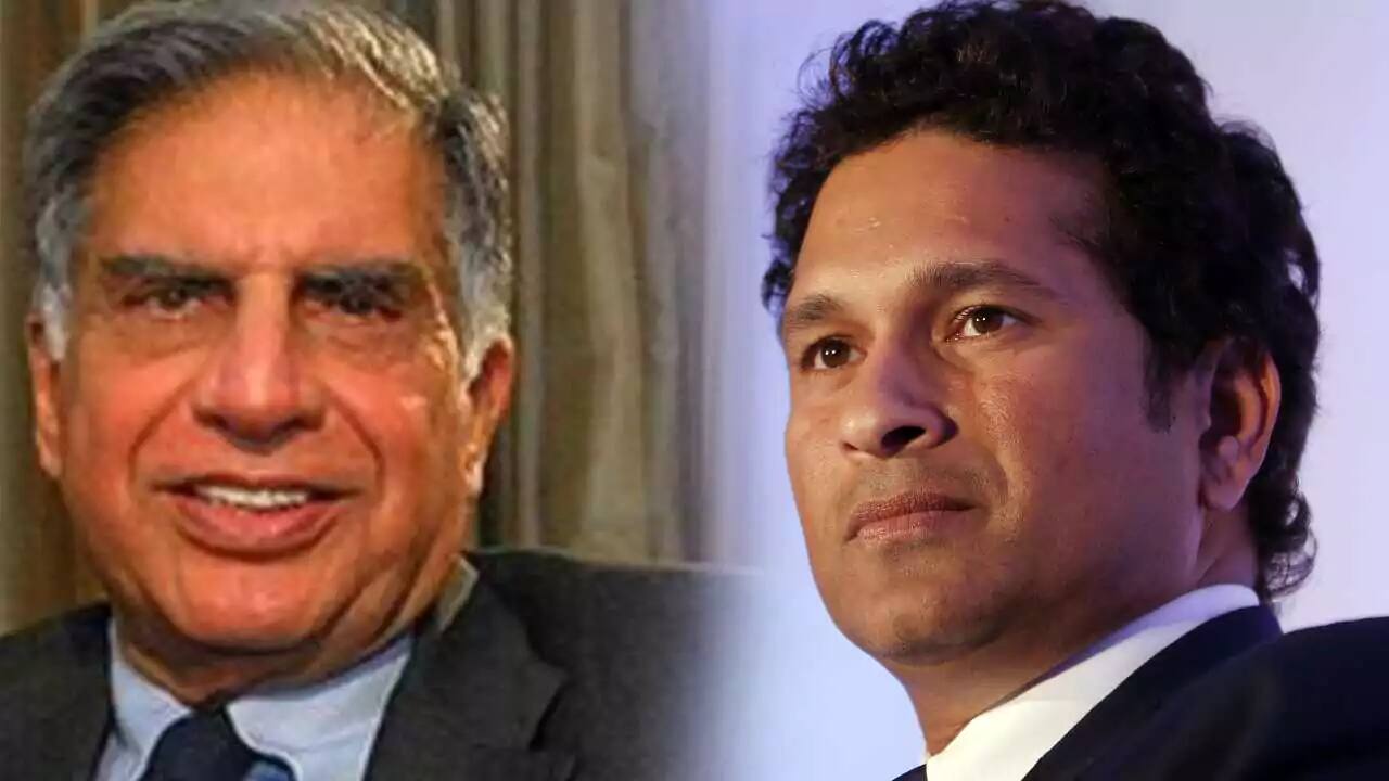 Sachin Tendulkar and Ratan Tata