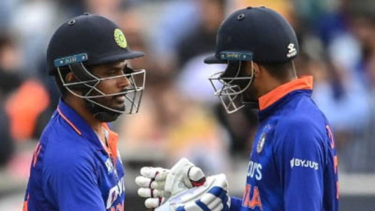 Samson and Hooda batting against Ireland