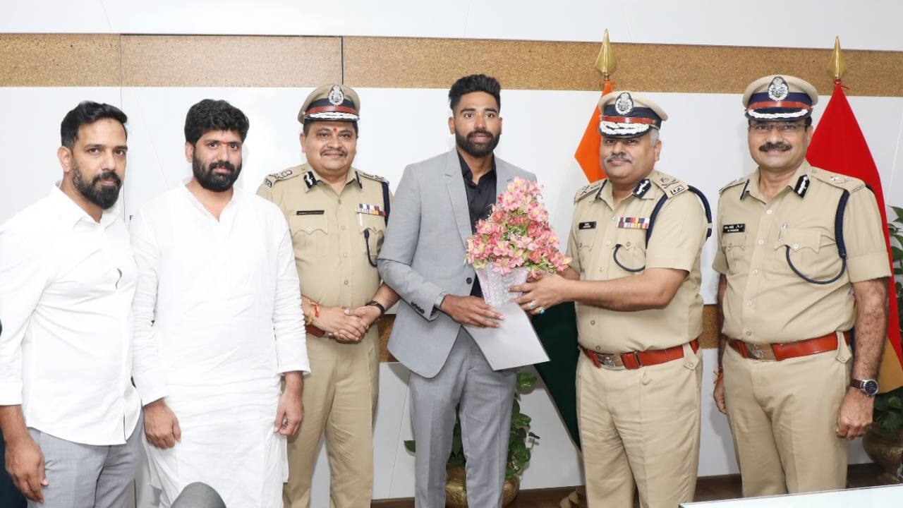 Mohammed Siraj appointed as the DSP
