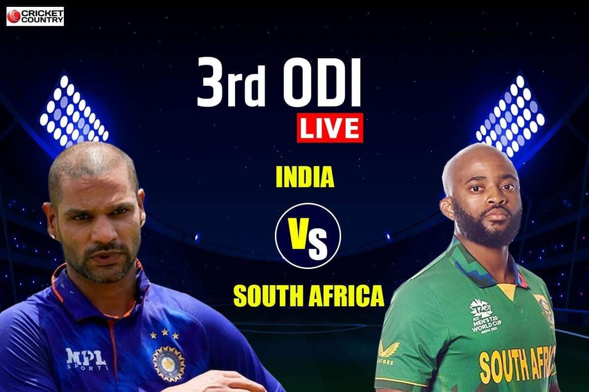 India, South Africa, India vs South Africa, ind vs sa odi, India, South Africa, ind vs sa 3rd odi, ind vs sa odi, ind vs sa odi, ind vs sa live score, ind vs sa prediction, ind vs sa dream11, ind vs sa scorecard, SA vs IND 2022, ind vs sa today match, ind vs sa odi scorecard, India vs South Africa live score, ranchi, ind vs sa 3rd odi 2022, ind vs sa odi 2022, India vs South Africa odi, South Africa vs India odi, ind vs sa live 3rd odi, ind vs sa 3rd odi playing 11, ind vs sa 2022, ind vs sa odi squad, IND odi squad, ind vs sa squad, ind vs sa 3rd odi, ind vs sa live, ind vs sa live score ,live score, ind vs sa score, IND live score, India vs South Africa Live, ind vs sa first odi, ind vs sa 3rd odi live, ind vs sa odi, odi, ind vs sa live updates, 3rd odi, live streaming, Hotstar, Shikhar Dhawan, Ruturaj Gaikwad, Shubhman Gill, Shreyas Iyer, Rajat Patidar, Rahul Tripathi, Ishan Kishan, Sanju Samson, Shahbaz Ahmed, Shardul Thakur, Kuldeep Yadav, Ravi Bishnoi, Mukesh Kumar, Avesh Khan, Mohammed Siraj, Deepak Chahar Quinton de Kock, David Miller, Kagiso Rabada, Temba Bavuma, India, South Africa, South Africa vs India, India Cricket Team, South Africa Cricket Team, Cricket News, Latest News, Latest Cricket News, Cricket, odi cricket, cricket