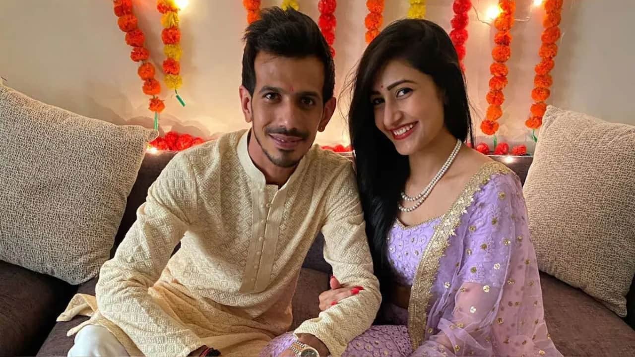Yuzvendra Chahal and Dhanashree Verma