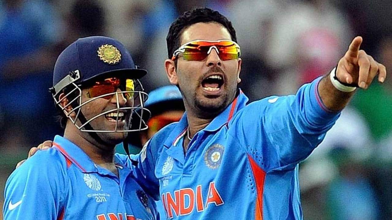 Yuvraj playing alongside Dhoni